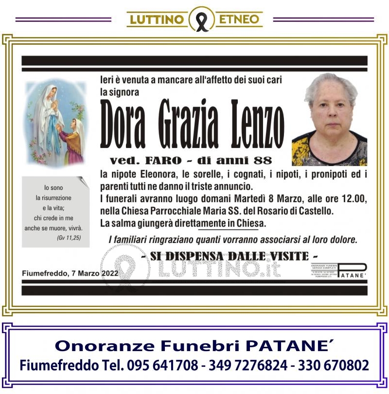 Dora Grazia  Lenzo